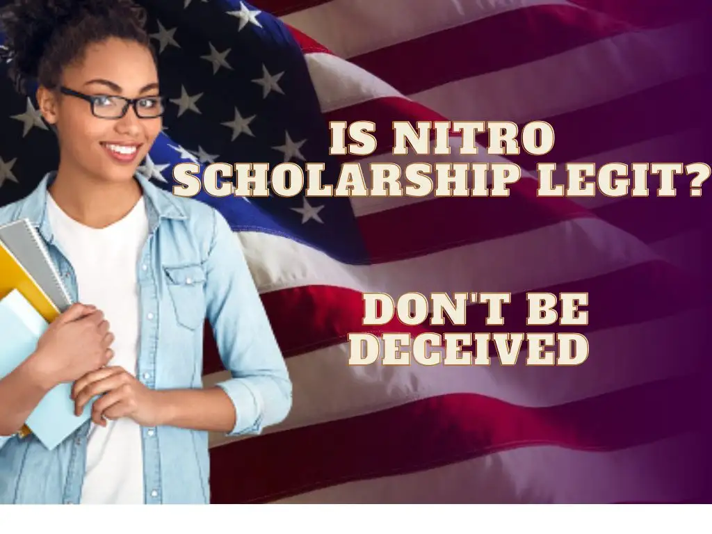 Is Nitro Scholarship Legit?
